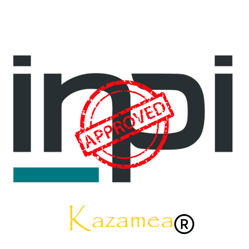Certificat de dépôt de marque Kazaméa – France